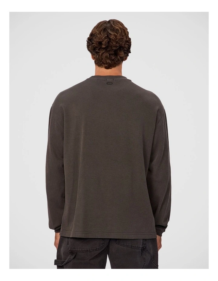 The Marlon Long Sleeve Tee - Onyx image 2