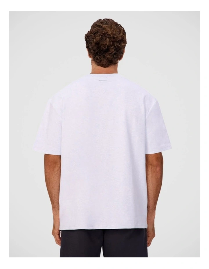 The Newport Tee - Light Blue Marle image 2