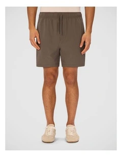 The New Seersucker Swim Short - Oregano