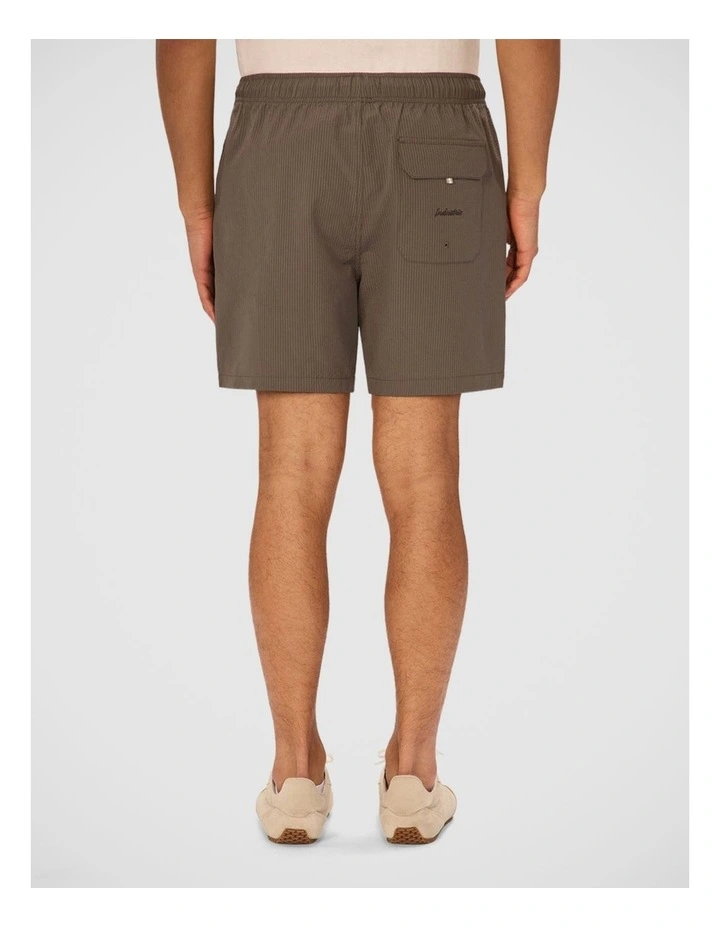 The New Seersucker Swim Short - Oregano image 2