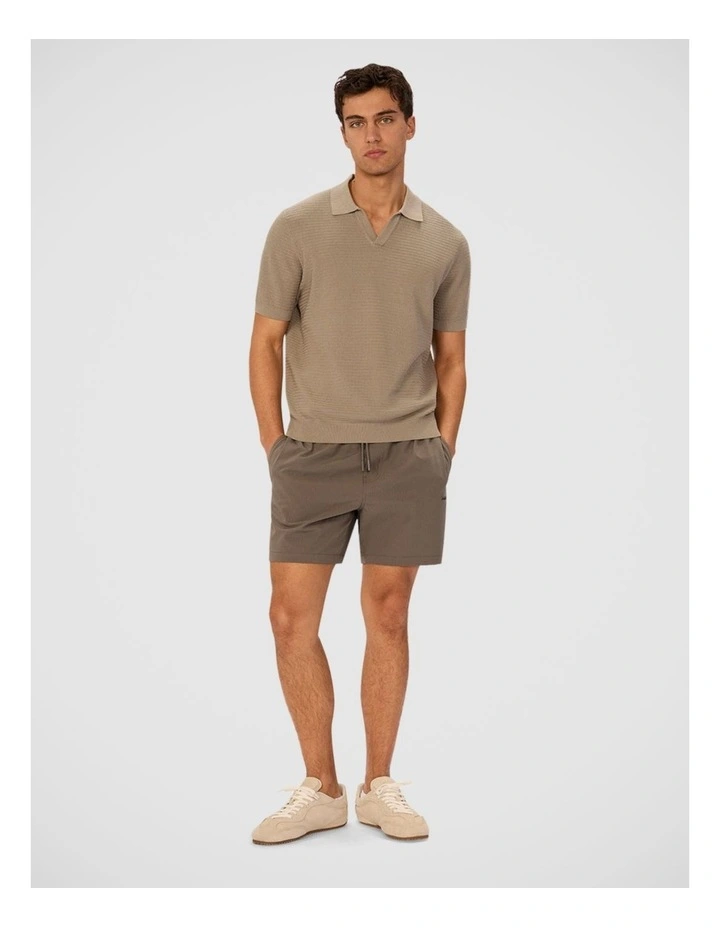 The New Seersucker Swim Short - Oregano image 3