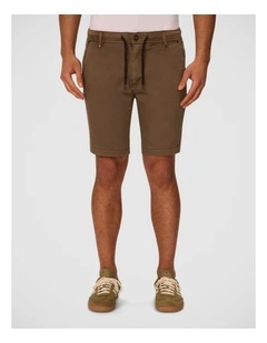 The New Drifter Cuba Short in Bark 25