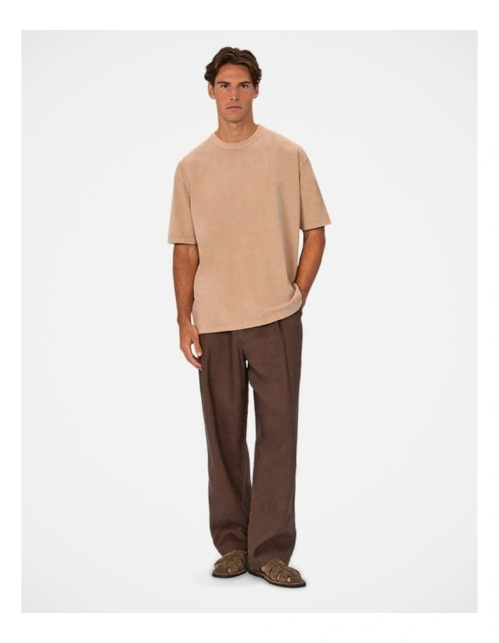 The Del Sur Tee - Light Caramel image 3