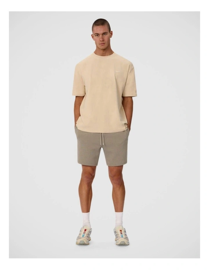 The Newport Tee in Light Camel image 3