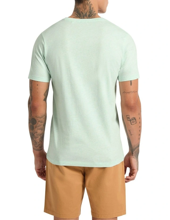 Marle Arnie V Neck in Pastel Green image 3