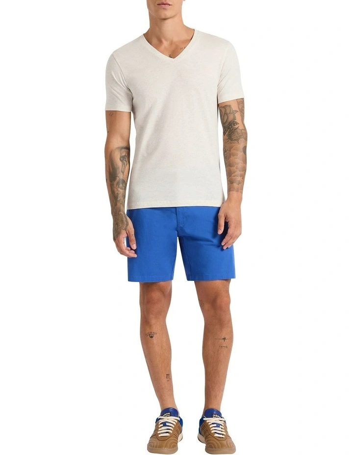 Marle Arnie V Neck in Oatmeal Marle image 1