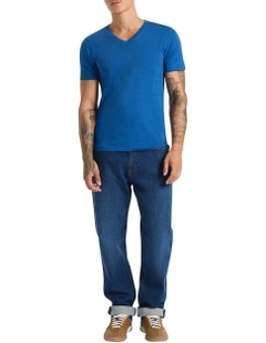 Marle Arnie V Neck in Snorkle Marle