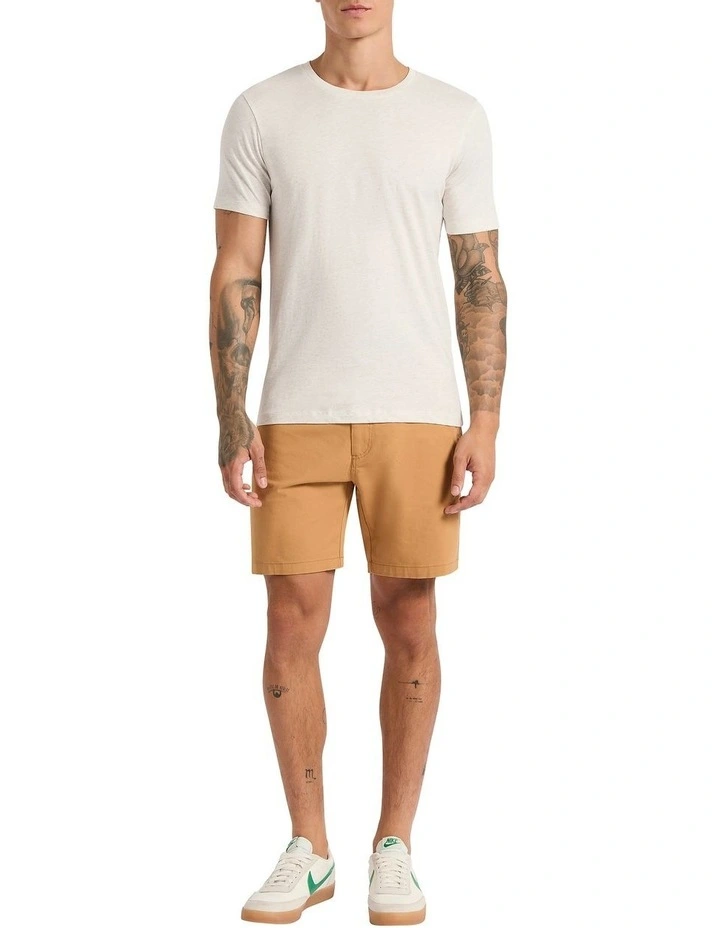 Marle Brando Crew Neck in Oatmeal Marle image 1