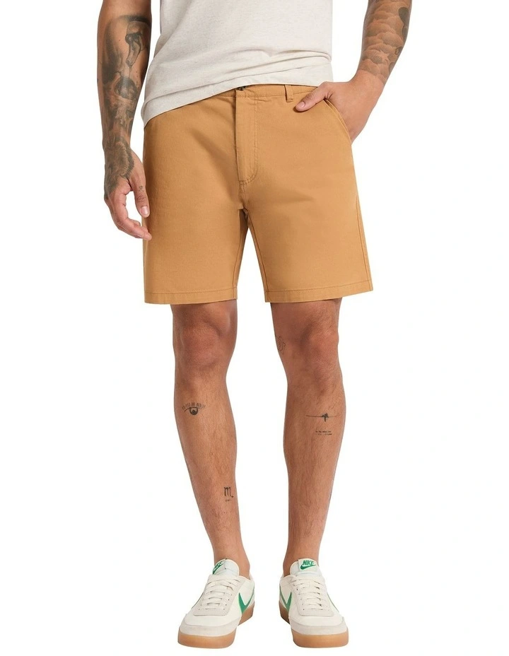 Brayden Chino Short in Cinnamon image 2