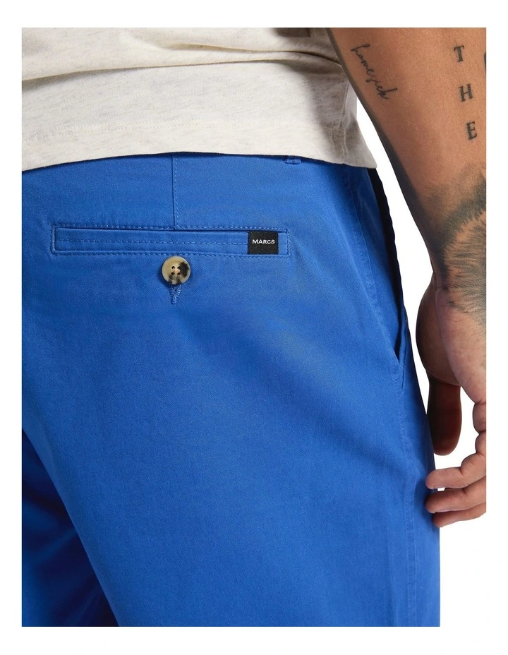 Brayden Chino Short in Cobalt Blue image 4