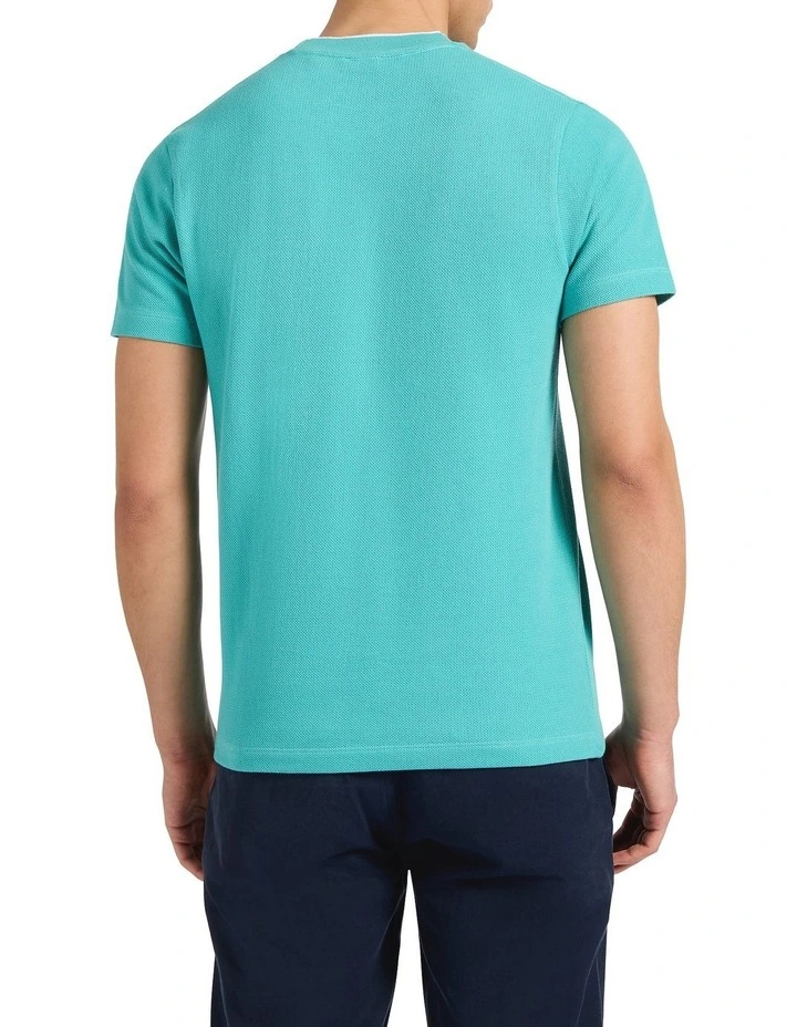 Mansfield Tee in Teal Green image 4