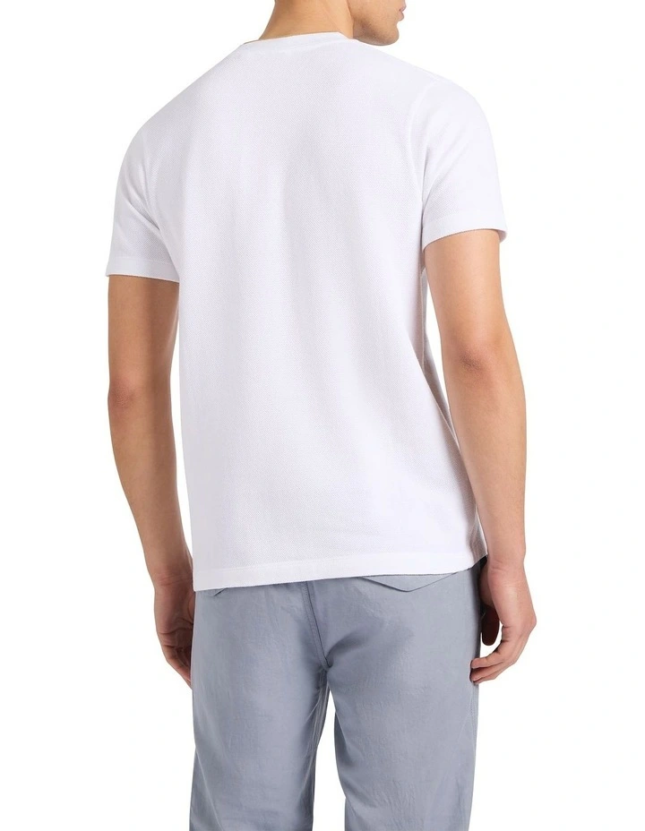 Mansfield Tee in White image 3