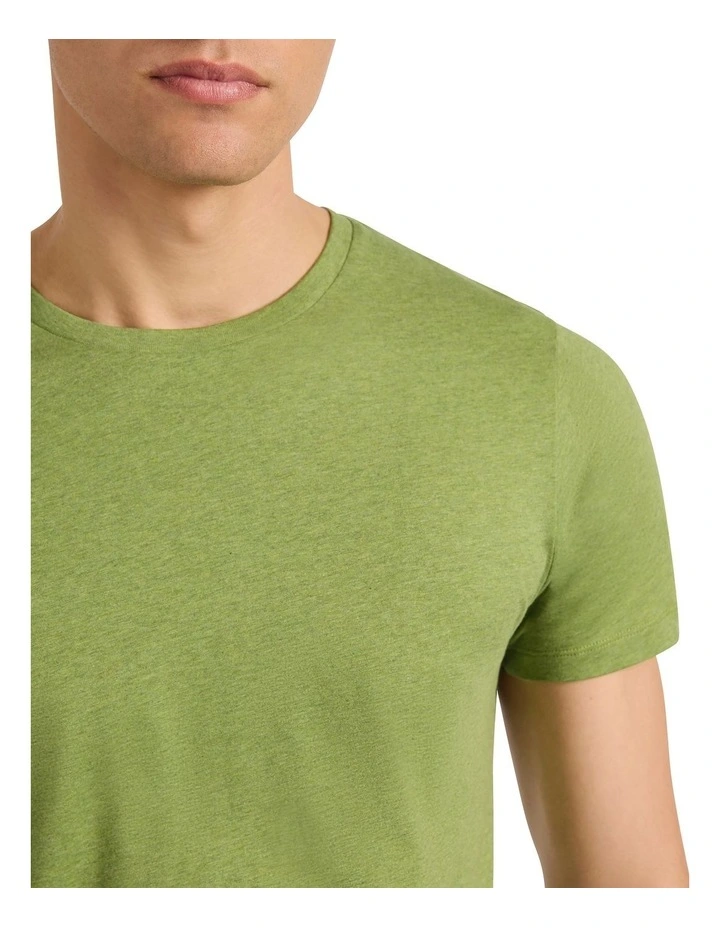 Marle Brando Crew Neck in Leaf Green image 3