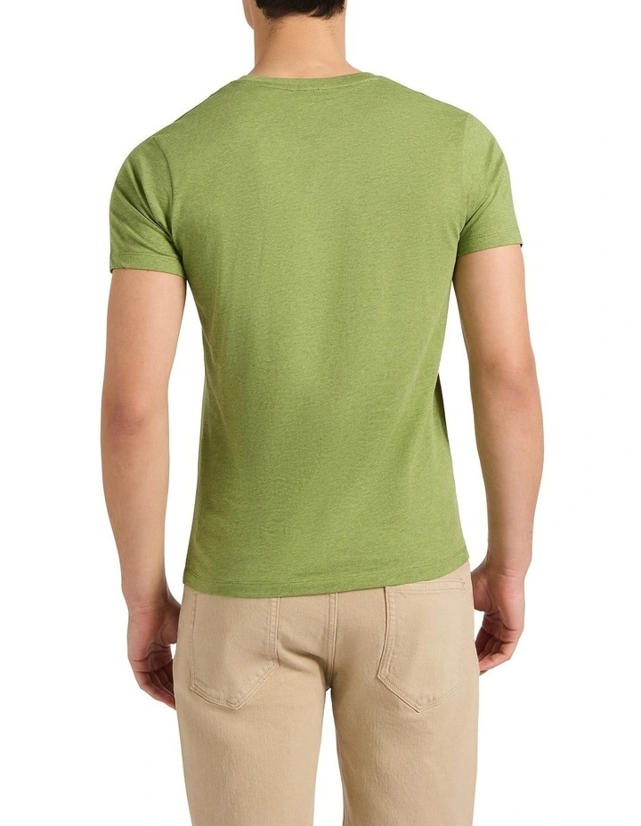 Marle Brando Crew Neck in Leaf Green image 4