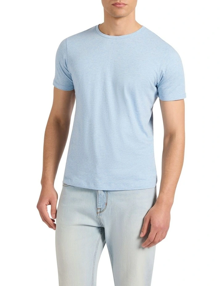 Marle Brando Crew Neck in Sky Marle image 1