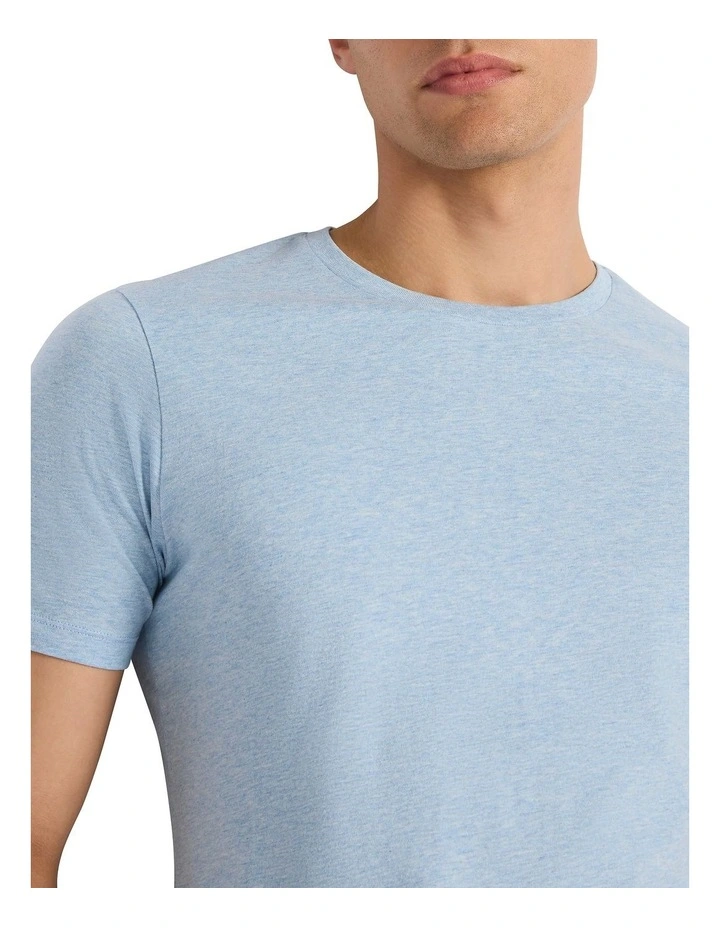 Marle Brando Crew Neck in Sky Marle image 3