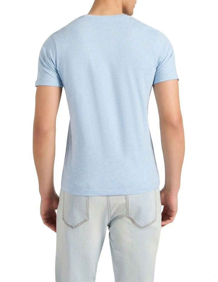 Marle Brando Crew Neck in Sky Marle image 4