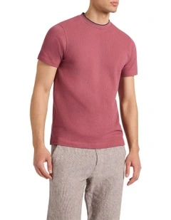 Mansfield Tee in Deco Rose