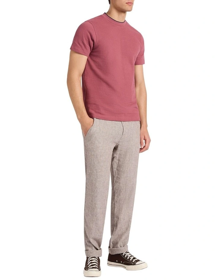 Mansfield Tee in Deco Rose image 2