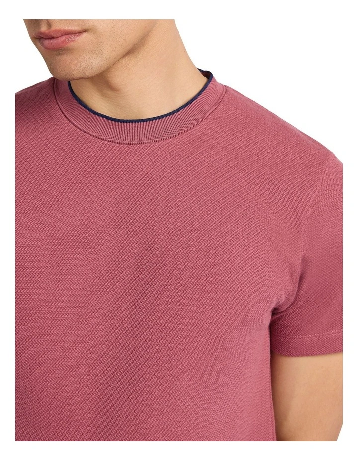 Mansfield Tee in Deco Rose image 3