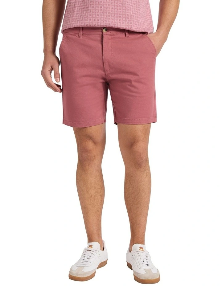 Brayden Chino Shorts in Deco Rose image 2