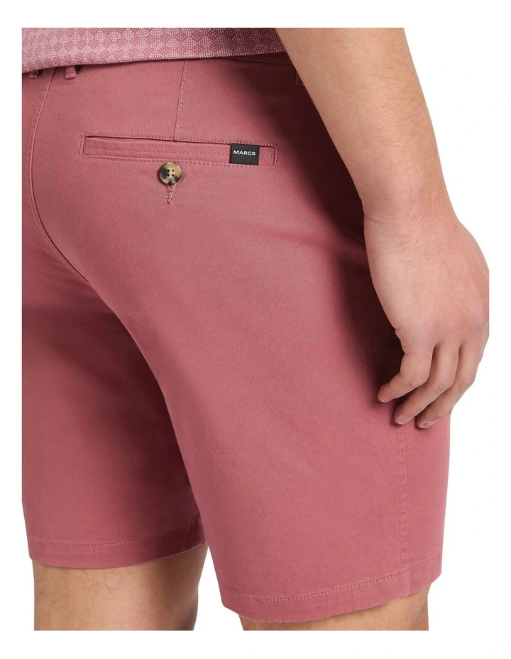 Brayden Chino Shorts in Deco Rose image 3