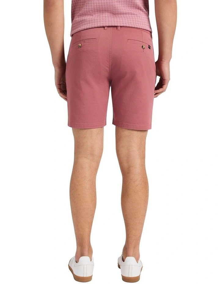 Brayden Chino Shorts in Deco Rose image 4