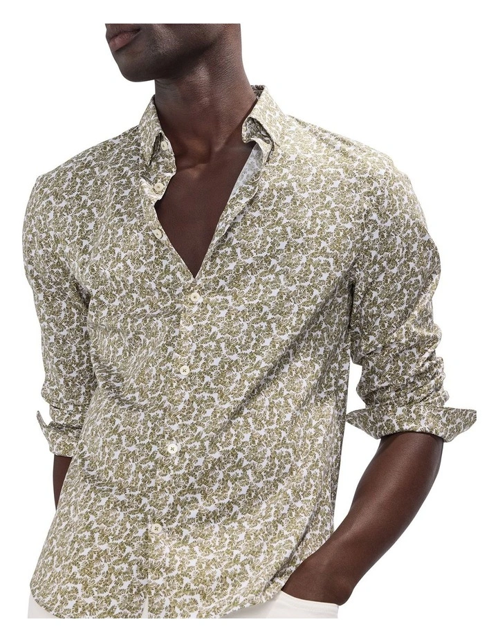 The Final Problem Shirt in Olivine Green image 3