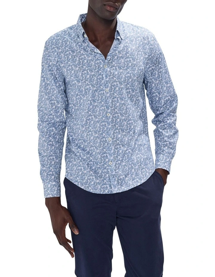 The Final Problem Shirt in Blue Multi image 1