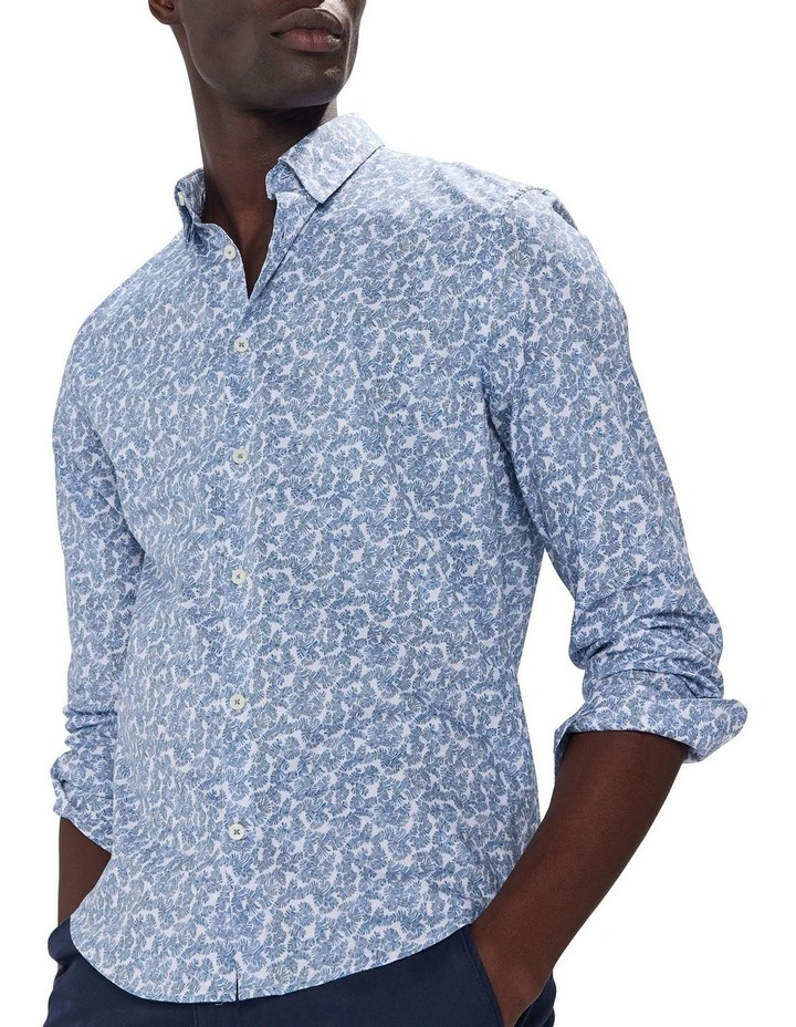 The Final Problem Shirt in Blue Multi image 3