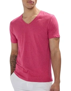 Marle Arnie V Neck in Jazzy Pink