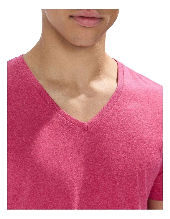 Marle Arnie V Neck in Jazzy Pink image 3