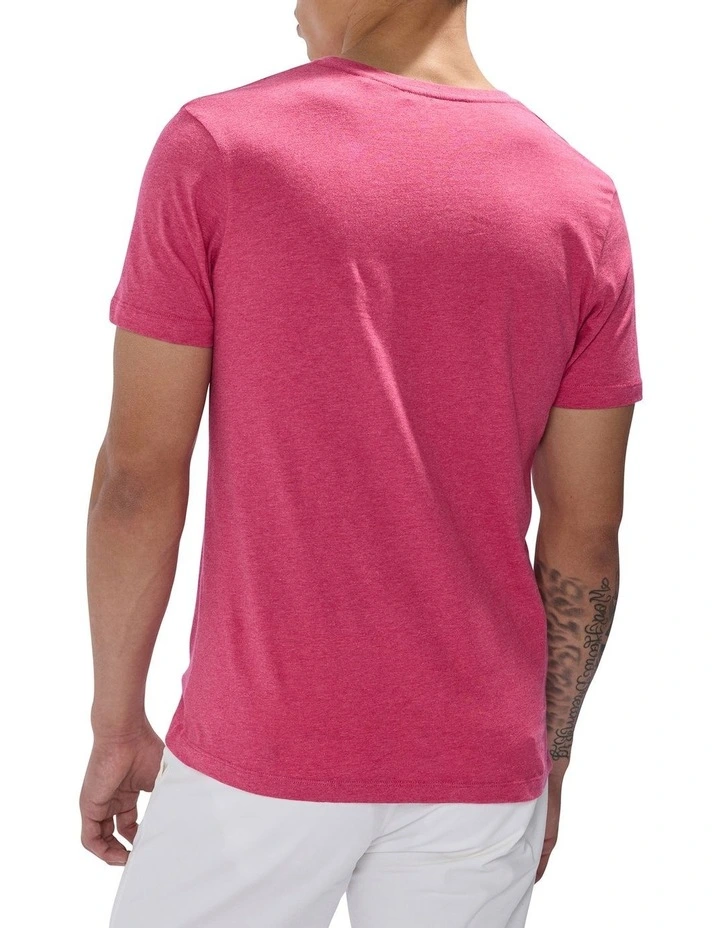 Marle Arnie V Neck in Jazzy Pink image 4