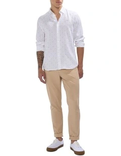 Brayden Textured Chino Pant in Boulder
