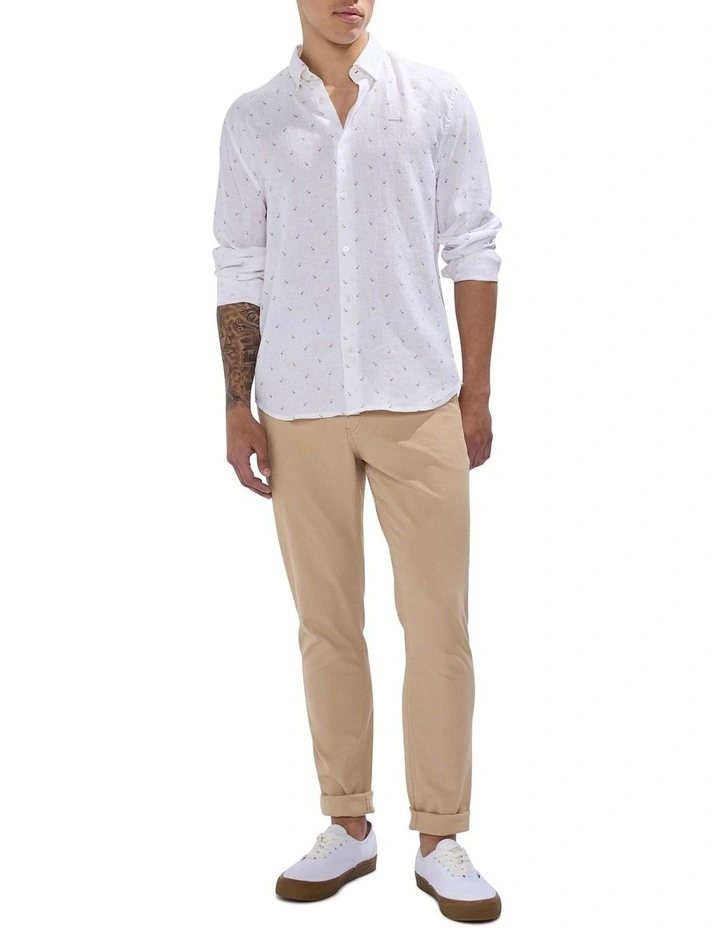 Brayden Textured Chino Pant in Boulder image 1