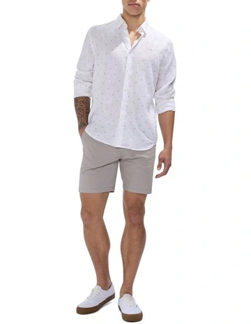 Brayden Chino Short in Grey