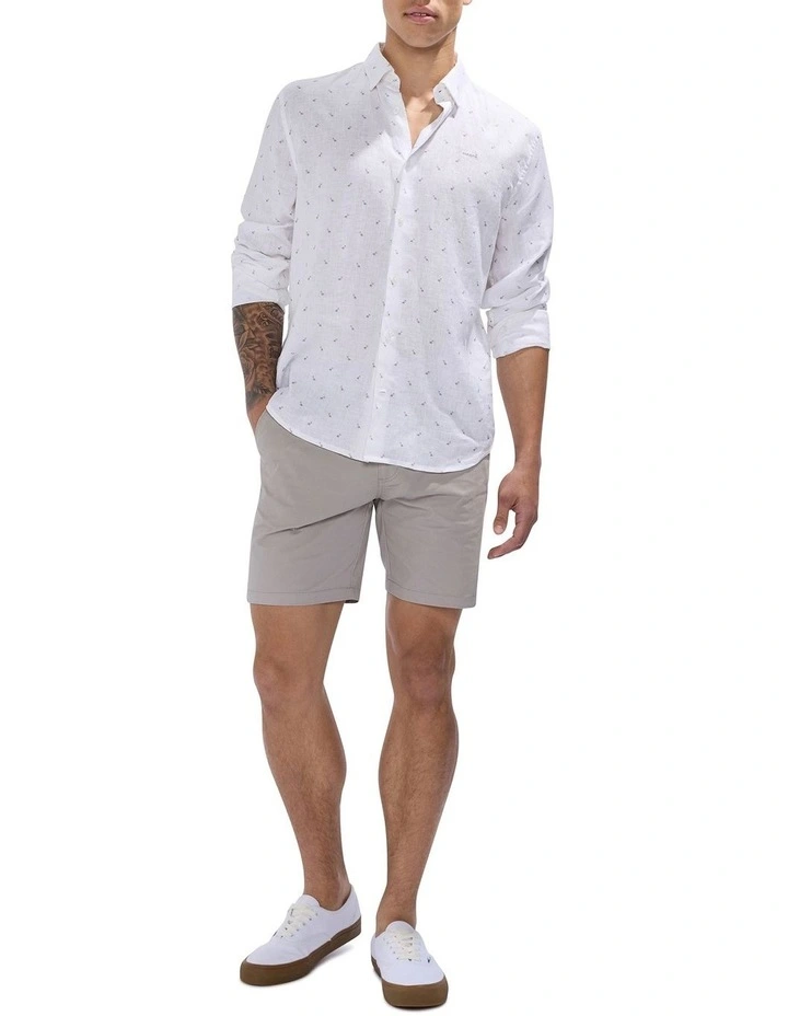 Brayden Chino Short in Grey image 1