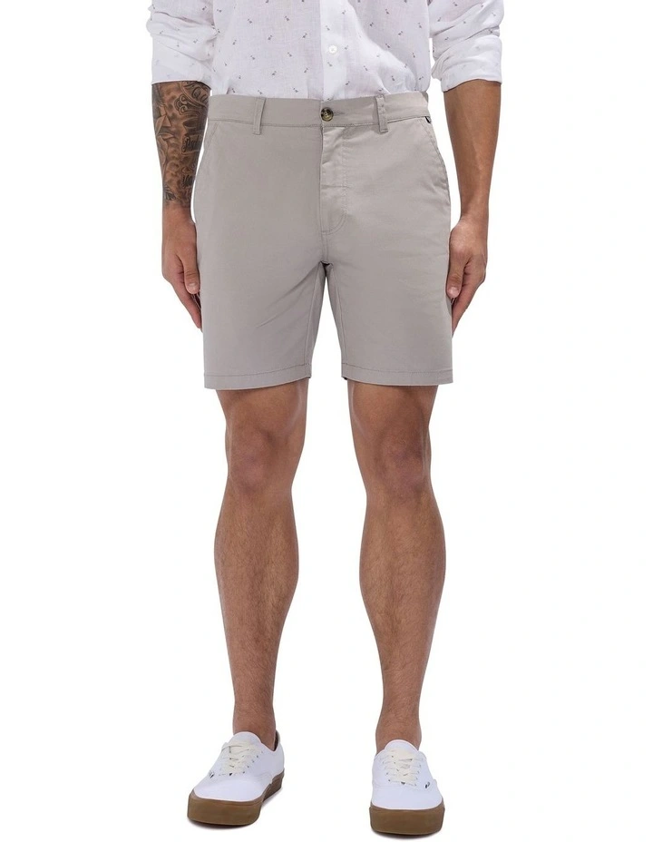 Brayden Chino Short in Grey image 2