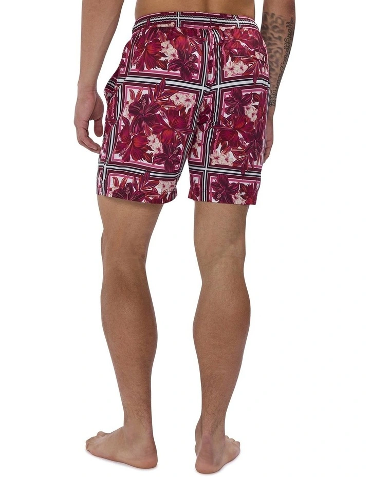 Endless Summer Swim Short in Dark Fuchsia image 4