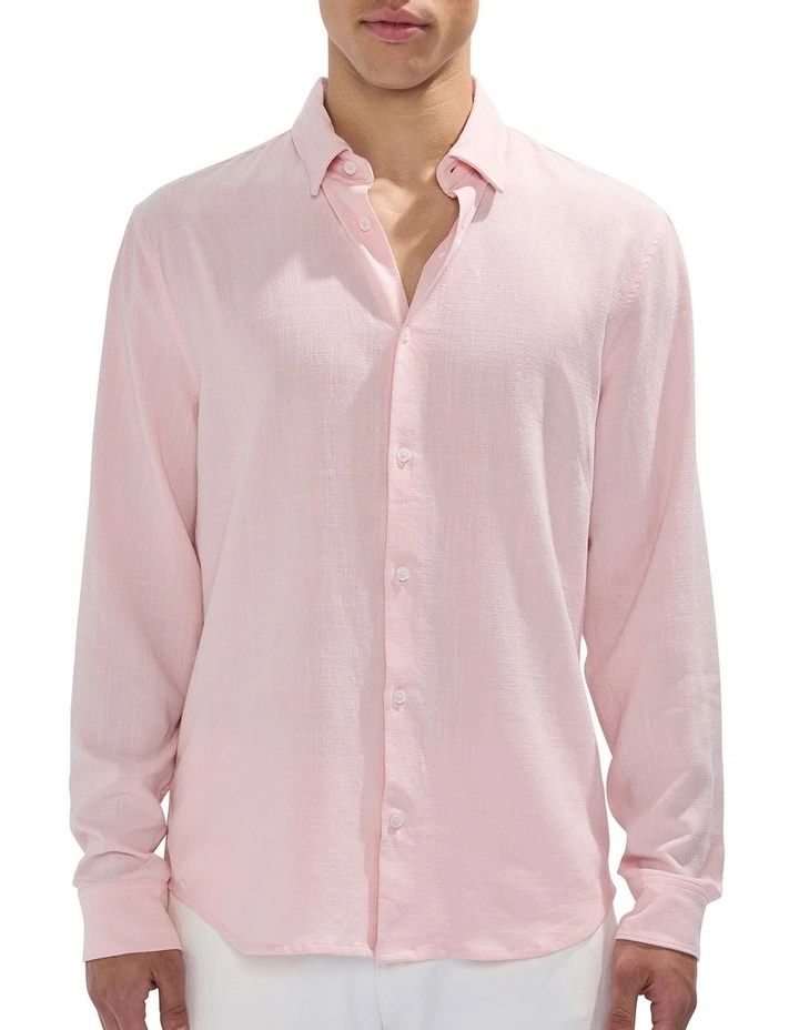 Danny Shirt in Soft Pink image 1