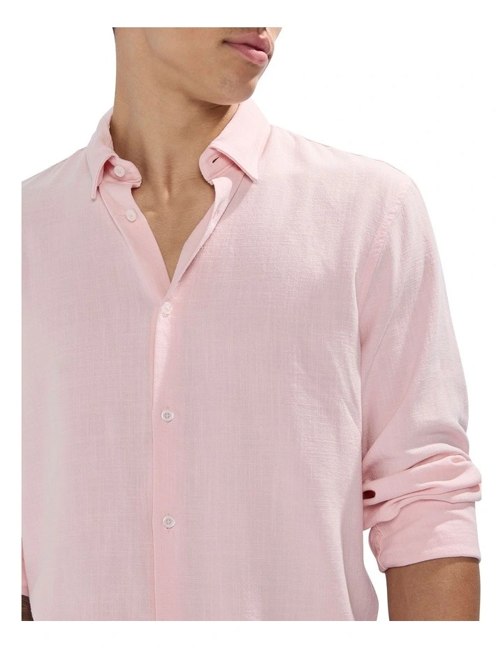 Danny Shirt in Soft Pink image 3