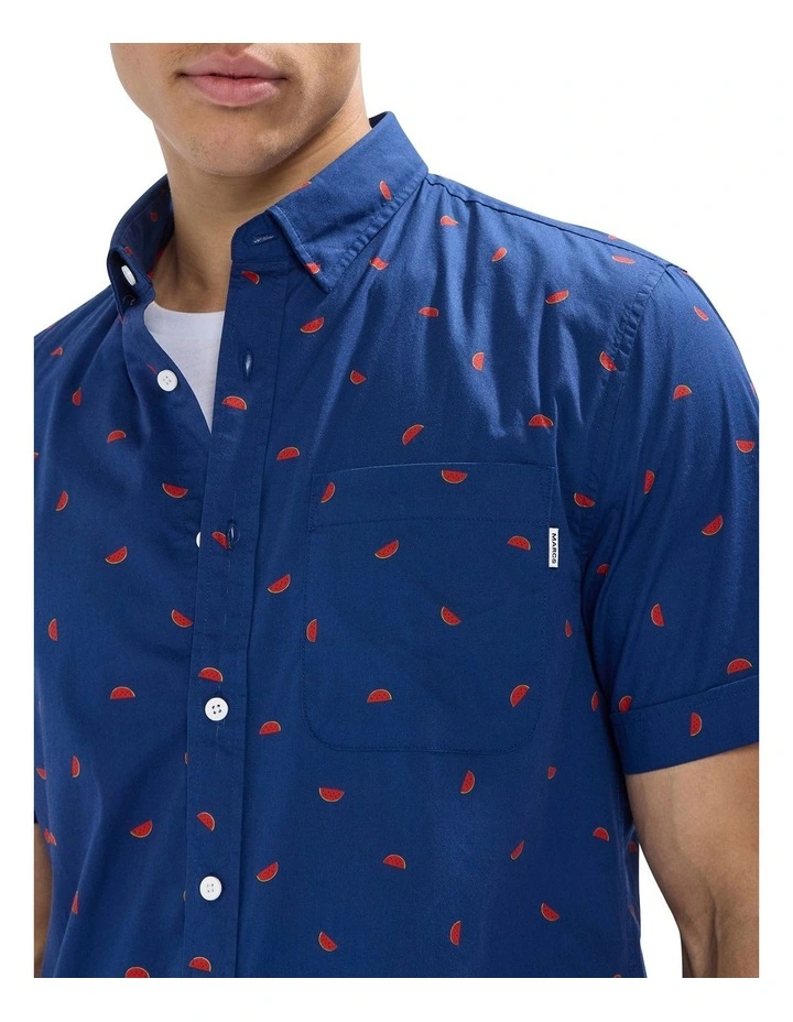 Watermelon Sugar Shirt in Navy Multi image 3
