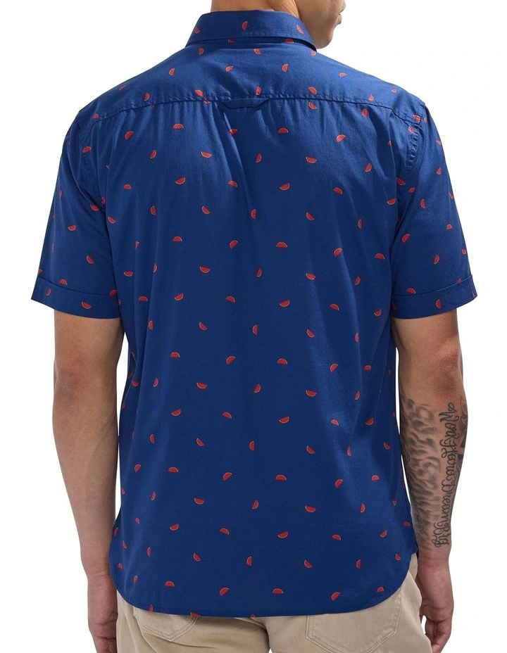 Watermelon Sugar Shirt in Navy Multi image 4