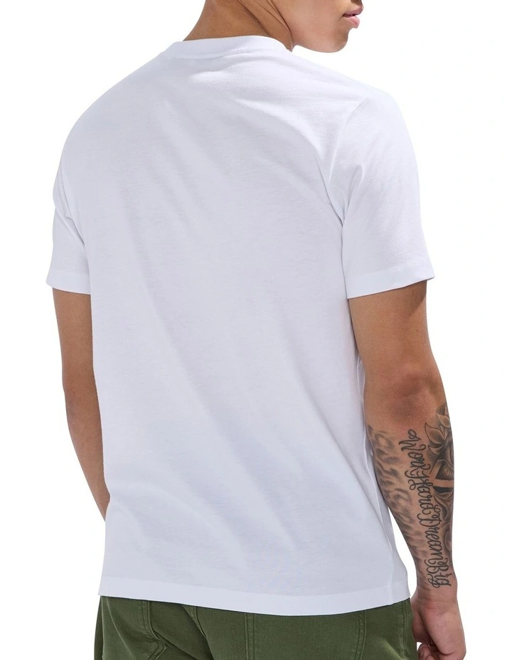 Palm Cove Tee in White image 4