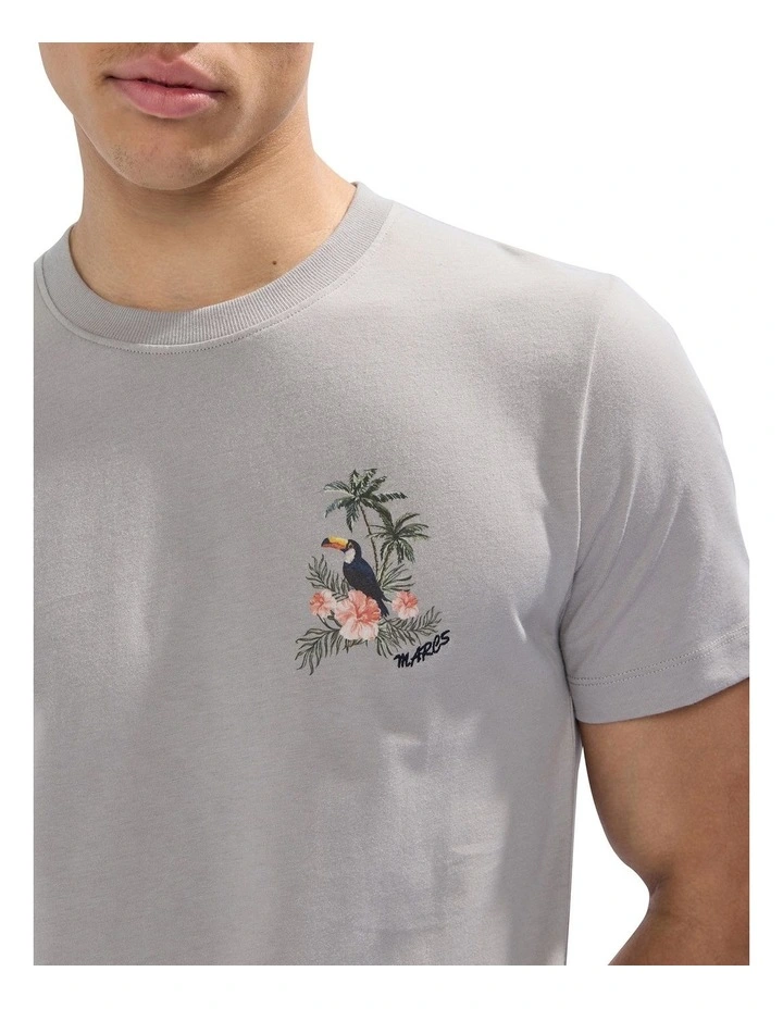 Thomas Toucan Tee in Grey image 3