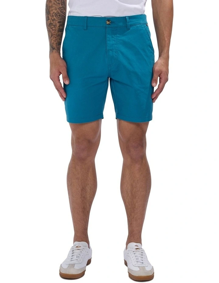 Brayden Chino Short in Dark Teal image 2