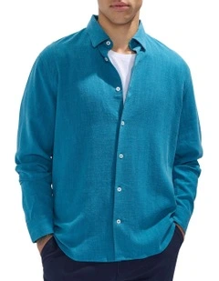 Danny Shirt in Dark Teal