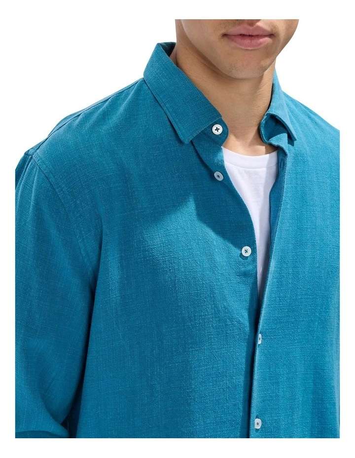 Danny Shirt in Dark Teal image 3