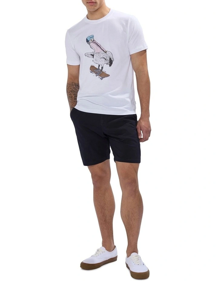Freaks And Beaks Tee in White image 2