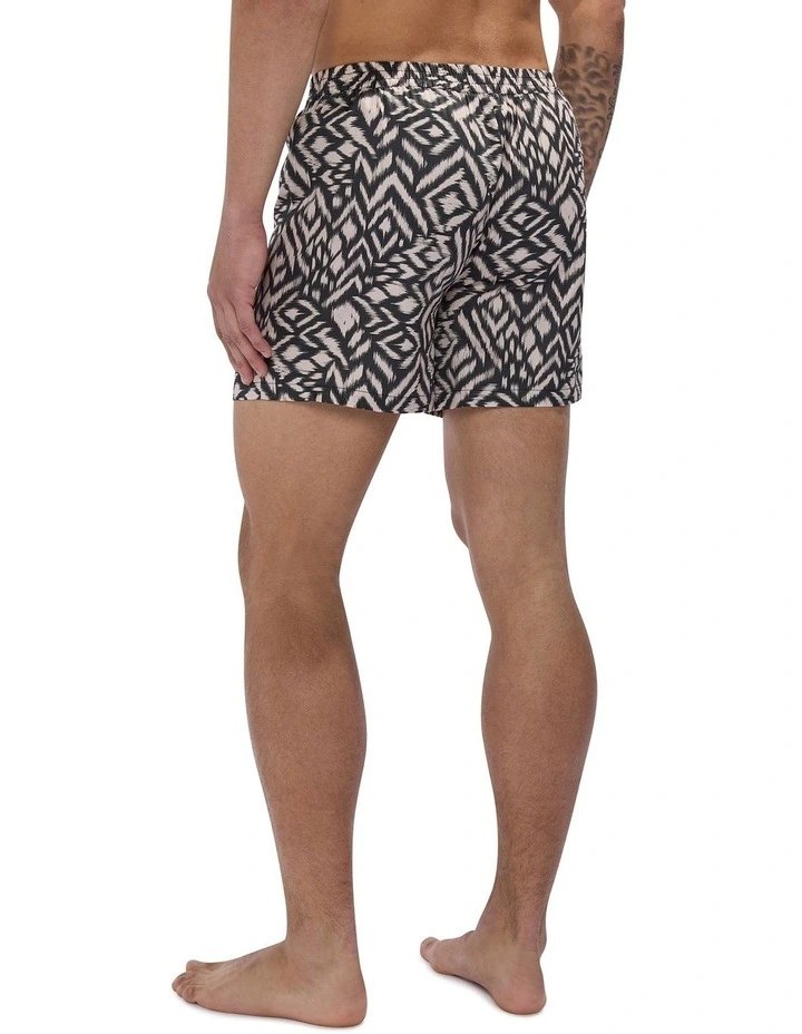 Mykonos Boxer Short in Carbon Multi image 4